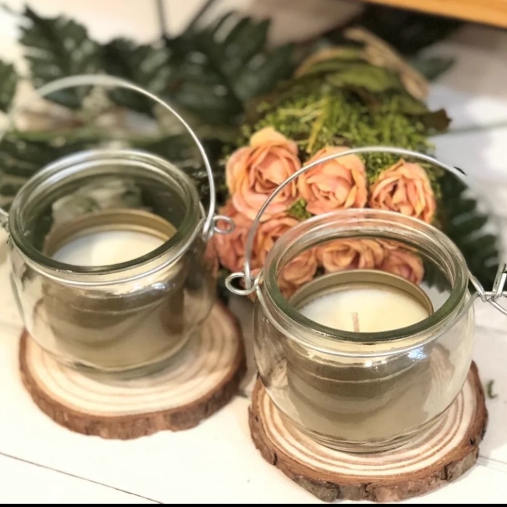 Tealight holder 2 Pack + Coasters